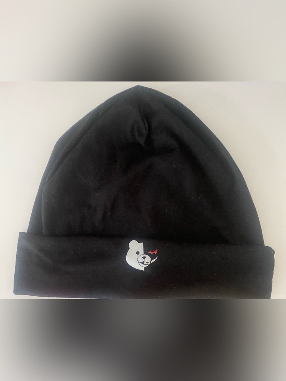 Black Beanie with Monokuma